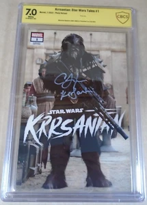Krrsantan: Star Wars Tales #1 Comic Book. Signed by Carey Jones. CBCS Graded. - Picture 1 of 7