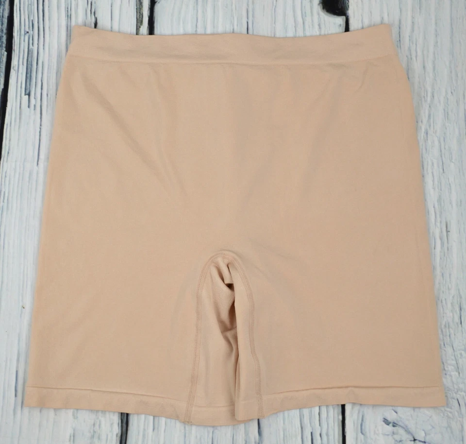 Breezies Sin Costuras Control Pierna Larga Panty Modelador Faja Prendas Modeladoras Sólido Desnudo L Foto 1 de 4