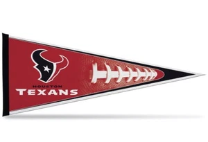 NFL Houston Texans Pennant 12"x30" Made In USA - Picture 1 of 5