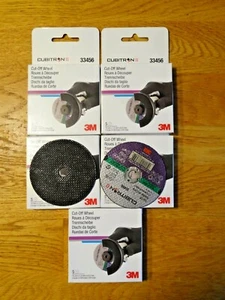 (5) PACKS 3M 33456 Cubitron II 3' x .04' x 3/8' Cut-Off Wheel - 5 Wheels/pack. - Picture 1 of 2