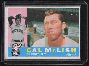 1960 Topps Cal McLish Cincinnati Reds #110