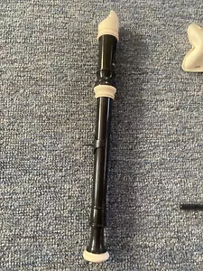 Aulos Brand Soprano E - Brown and White Recorder (No. 203N) Music Instrument - Picture 1 of 11