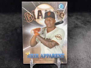 MARCO LUCIANO 2022 BOWMAN DRAFT #HA-16 HEIR APPARENT PROSPECT INSERT / GIANTS - Picture 1 of 2