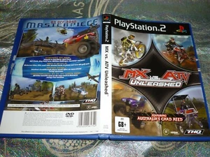 MX VS ATV UNLEASHED (SONY PS2 GAME, G) (158097 A) - Picture 1 of 2