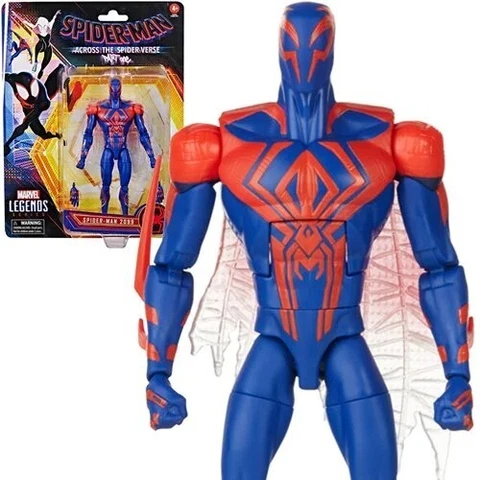 Spider-Man Retro Marvel Legends Spider-Man 2099 6-Inch Action Figure IN STOCK! Cover