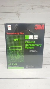Infrared Transparency Film 50 Sheets 3M 8.5 x 10.5 Blue On Clear Medium IR 1344 - Picture 1 of 10