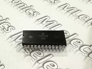 1 pieza CM2114C MICROELECTRONICS DIP 24 2114 IC - Imagen 1 de 4