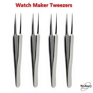 Watchmakers Non Magnetic Tweezer Jewellery Making Replacement Instruments - Picture 1 of 4