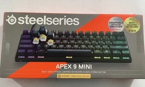 SteelSeries Apex 9 Mini Next Gen Tastiera da Gioco Ottica - RGB - Nuova - Foto 1 di 6