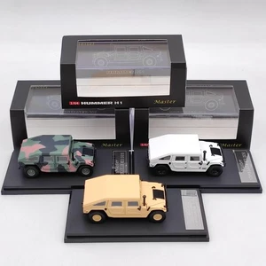 Master 1:64 HM H1 Military Pickup Truck Diecast Toys Car Collection Gift New - Picture 1 of 15