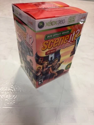 Scene It? Box Office Smash - Xbox 360 Game With 4 Controllers and Sensor - Image 1 of 2
