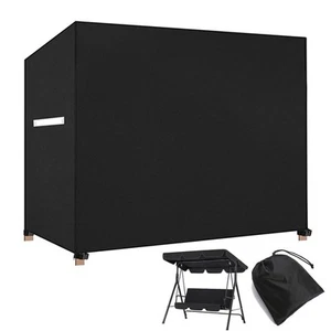 Outdoor Swing Cover 3 Triple Seater Waterproof Patio Swing Cover Hammock Gard... - Picture 1 of 7