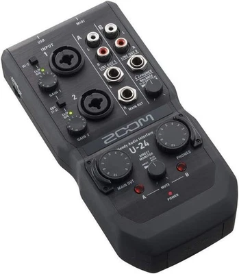 ZOOM U-24 Handy Portable Audio Interface - Image 1 of 4