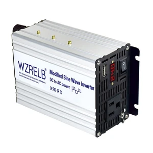 Modified Power Inverter 24V to 120V Power Converter 500W Truck Motor RV Car Home - Picture 1 of 7