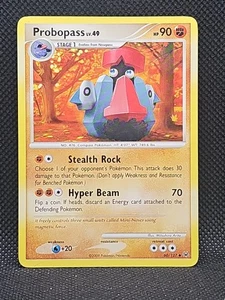 Probopass 60/127 Regular Platinum Base Uncommon Pokemon card English Near Mint - Picture 1 of 2