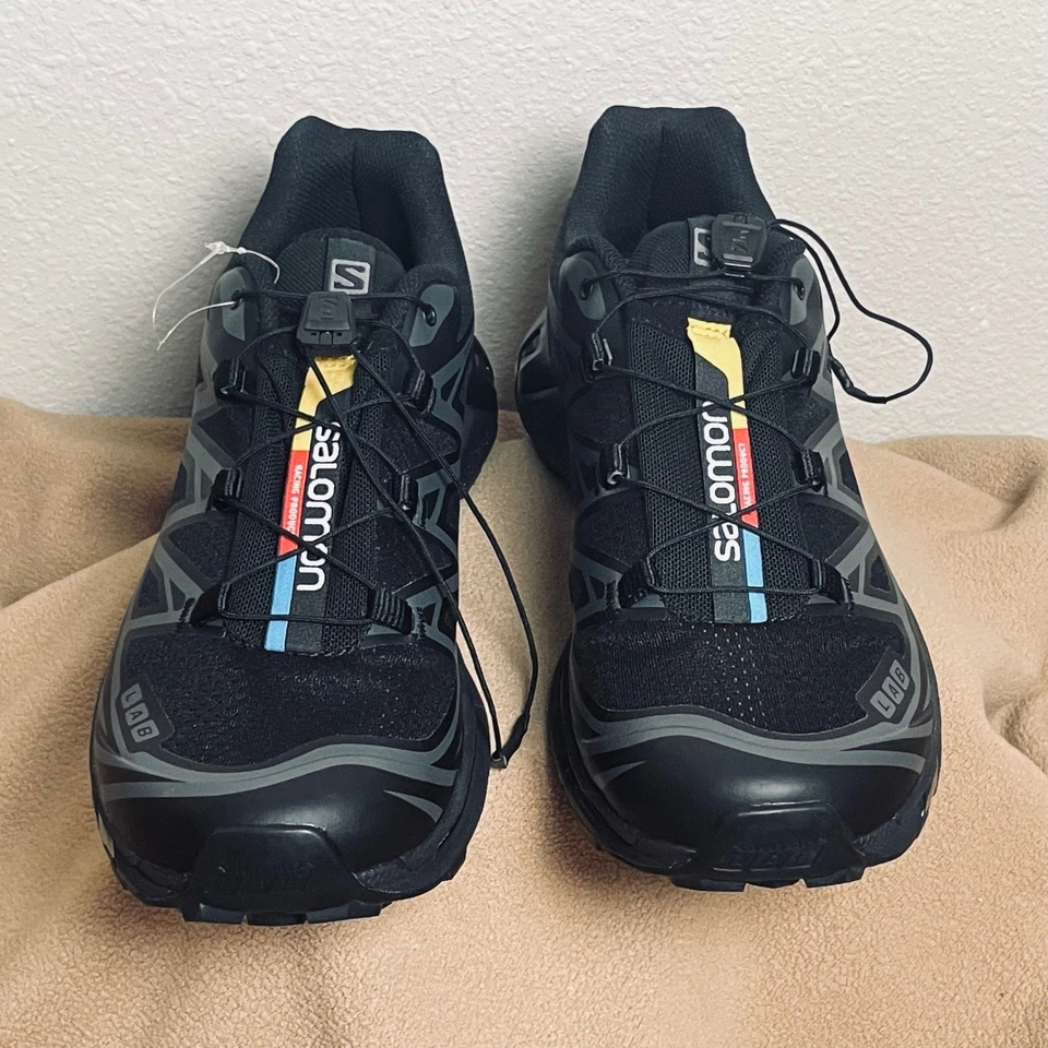 Salomon S-Lab XT-6 Tierra Suave Triple Negro Hombres Talla 11 410866 Zapatos de Trail Nuevos sin Caja Foto 1 de 4