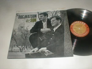Doc Watson & Son VANGUARD Stereo LP Reissue 1977 Country Folk Blues Bluegrass - Picture 1 of 6