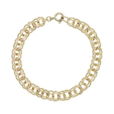 Armband 333/000 (8 Karat) Gelbgold, Garibaldi, getragen 25322205 - Bild 1 von 2