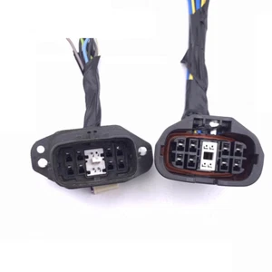 One Pair Original 12 Pin Headlight Assembly Wiring Harness Plug for Mazda 6 - Picture 1 of 4