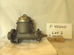 BRAKE MASTER CYL.F-40000 FITS CHEVY, PONTIAC, VARIOUS GM & GMC TRUCKS-4 OUTLETS - Bild 1 von 3