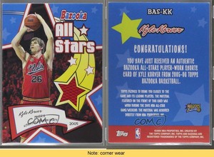 2005-06 Topps Bazooka All-Stars Kyle Korver #BAS-KK