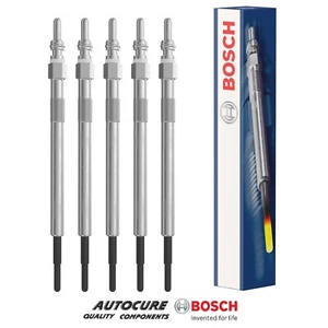 FOR VOLVO XC60 MK1 D5 2.4 DIESEL 2008-2013 GENUINE BOSCH GLOW PLUGS x5 - Picture 1 of 1