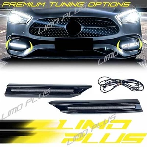 LED DRL Fog Lamp Daytime Running Light for Mercedes W206 C300 C43 AMG 2022+ - Bild 1 von 13