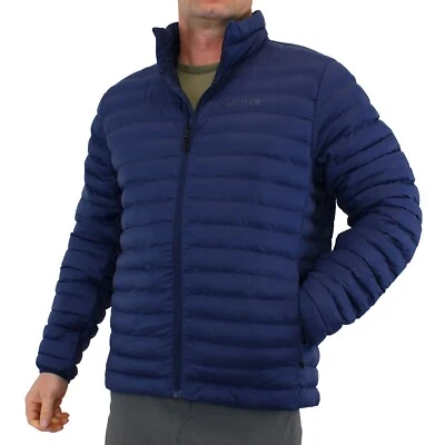 Men's Marmot Echo Jacket Featherless Puffer Coat Zipper Pocket Recycled $175 - Image 1 of 4