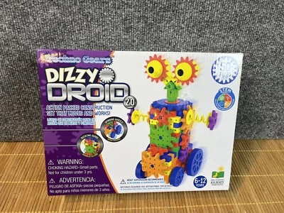 Techno Gears Dizzy Droid Construction Set STEM Build - 50+ Pieces NIB - Image 1 of 2