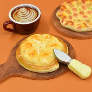 20PC 1/12 Scale Dollhouse Miniatures Food Durian Shrimp Pizza Pocket Store Decor - Picture 1 of 15