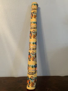 Vintage RARE Wild West Cowboys Of Moo Mesa Gift Wrapping Paper Roll - Picture 1 of 4