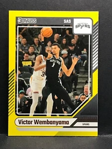 Pallacanestro Donruss 2024-25 VICTOR WEMBANYAMA #6 Base - San Antonio Spurs - Foto 1 di 2