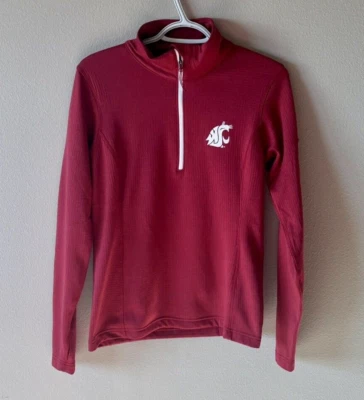 Washington State University (WSU) Women’s Crimson/Red Columbia Jacket - Small - Image 1 of 4