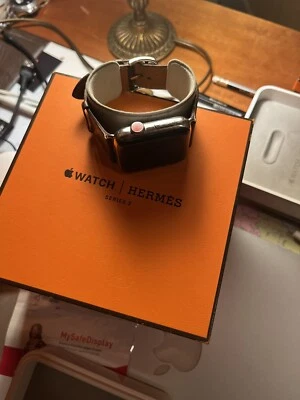 MONTRE APPLE WATCH SERIE 3 HERMES - Photo 1/4