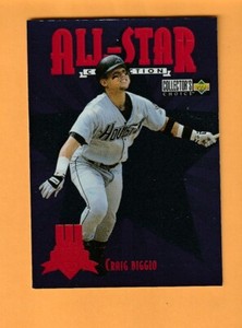 Craig Biggio Houston Astros 1997 Collector's Choice All-Star Connection #20 6C