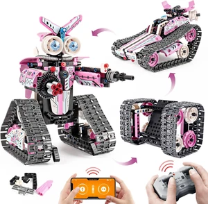 STEM Projects Robot Building Toys for Kids Ages 7-9 8-12 Years Old, Girls 3 in 1 - Picture 1 of 6