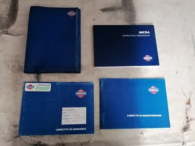 nissan micra mk1 libretto libro manuale uso e manutenzione book owners handbuch - Immagine 1 di 4