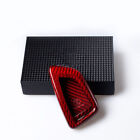 1x Red Remote Key Case Fob Shell Cover For BMW X1 F48 X5 F15 X6 F16 Carbon Fiber