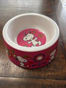 SELTENE SNOOPY PEANUTS X-LARGE MELAMIN HUNDESCHALE - Bild 1 von 4