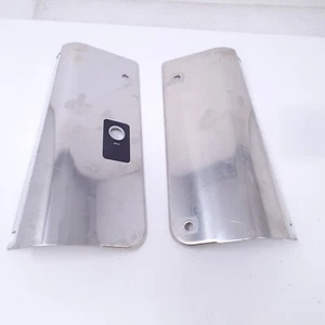 2010 Harley Davidson Fatboy Heritage Softail Left & Right Fork Covers / Nacell - Picture 1 of 8