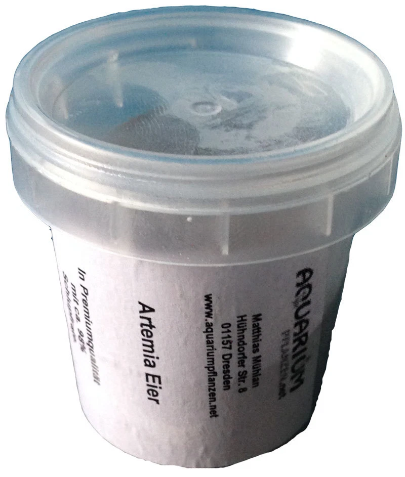 Artemia Eier mit hoher Schlupfrate von ca. 98%, Aufzuchtsfutter 426g - Bild 1 von 1