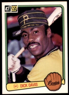 1983 Donruss #647 Dick Davis - Image 1 of 2