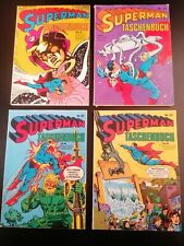 4x Superman taschenbuch Nr. 11,14,35 und 36 ehapa comic z2