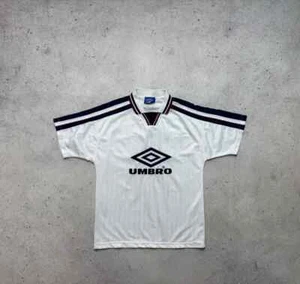 Umbro Vintage 90’s Soccer Jersey Big Logo Y2K Monogram - Picture 1 of 10