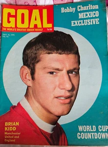 Goal Football Magazine World Cup Art Gallery No.93 16th May 1970 INCLUDES BRAZIL - Picture 1 of 6