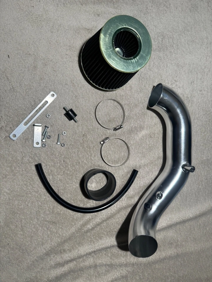 Sistema de corrida BCP BLACK 02-06 Acura RSX Base 2.0L ram curta entrada de ar + filtro - Imagem 1 de 1