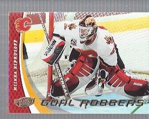 2006-07 UD Powerplay Goal Robbers #GR4 Miikka Kiprusoff