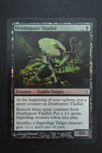 Magic The Gathering MTG DEATHSPORE THALLID FOIL Time Spiral MP Moderately Played - Picture 1 of 2