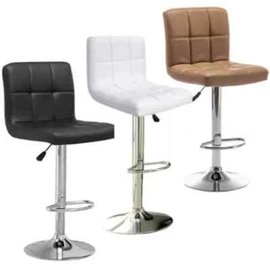 Kunstleder Barhocker Gaslift Hocker Pub Club Cafe Zuhause Frühstück Drehstuhl - Bild 1 von 19