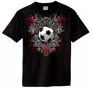 Fußball 4 Life T-Shirt Jersey kurz- oder langärmelig neues T-Shirt Jugend und Erwachsene - Bild 1 von 1